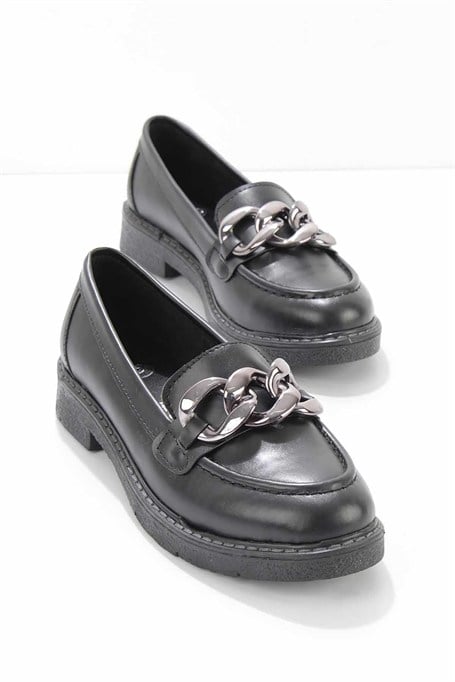 Siyah  Kadın Loafer Ayakkabı K01257067009