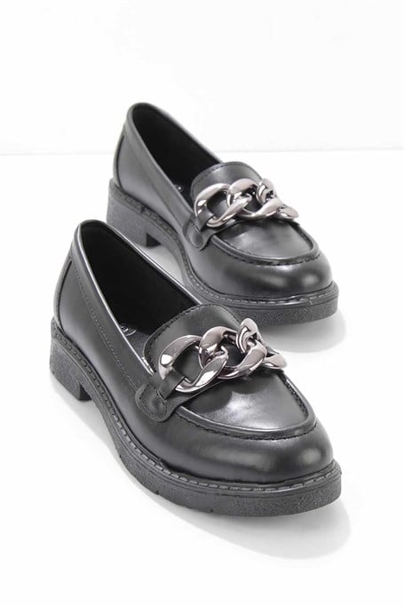 Siyah  Kadın Loafer Ayakkabı K01257067009