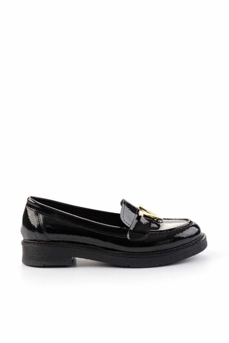 Siyah  Kadın Loafer Ayakkabı K01257067608