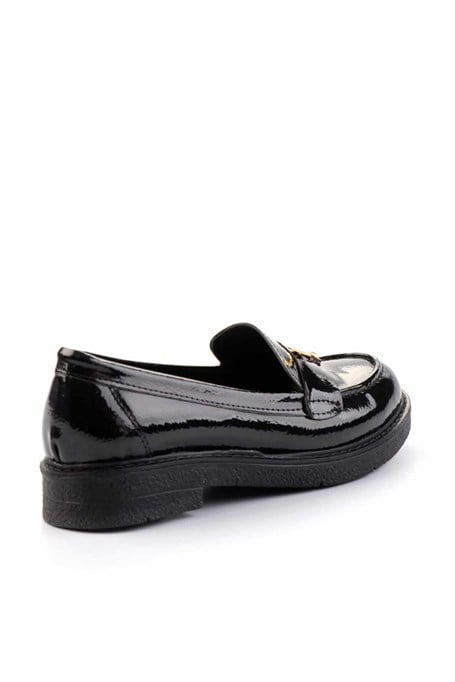 Siyah  Kadın Loafer Ayakkabı K01257067608