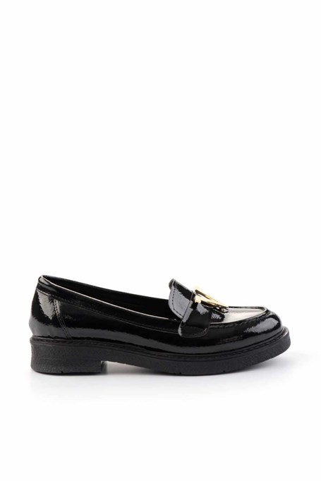 Siyah  Kadın Loafer Ayakkabı K01257067608