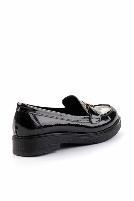 Siyah  Kadın Loafer Ayakkabı K01257067608
