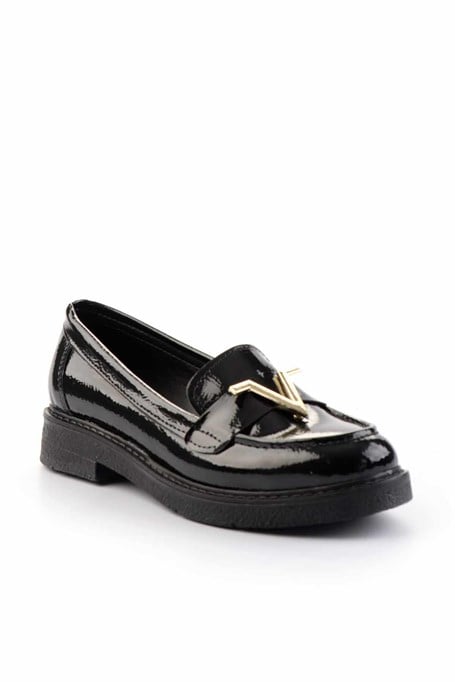 Siyah  Kadın Loafer Ayakkabı K01257067608