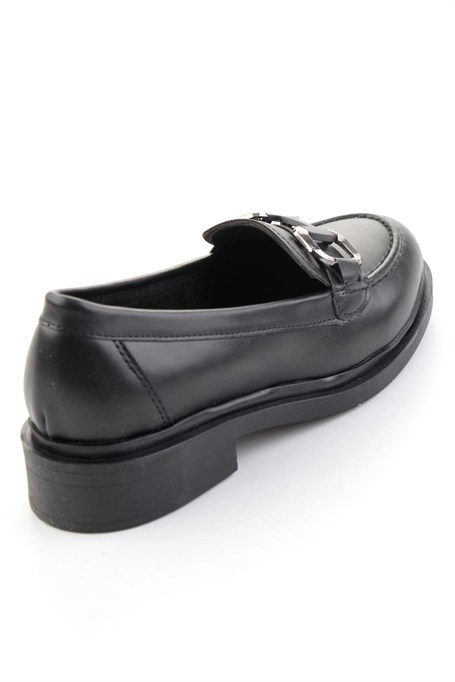 Siyah  Kadın Loafer Ayakkabı K01257068209
