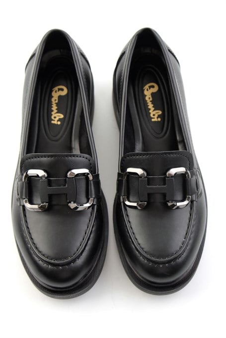 Siyah  Kadın Loafer Ayakkabı K01257068209