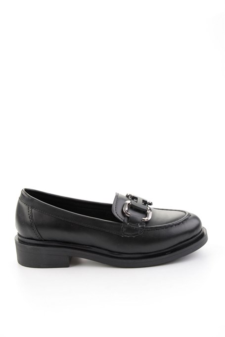 Siyah  Kadın Loafer Ayakkabı K01257068209