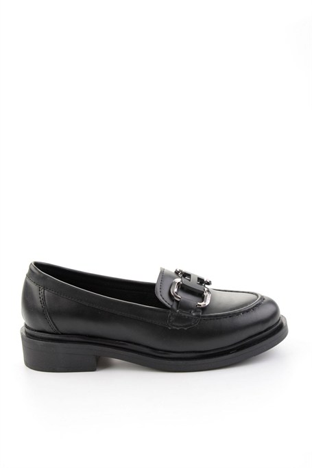 Siyah  Kadın Loafer Ayakkabı K01257068209