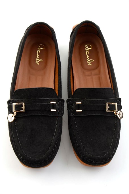 Siyah  Kadın Loafer Ayakkabı K01309000772