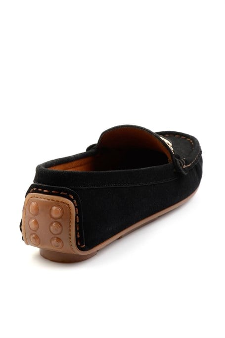 Siyah  Kadın Loafer Ayakkabı K01309100502