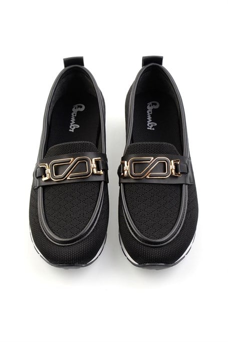 Siyah  Kadın Loafer Ayakkabı K01311000482