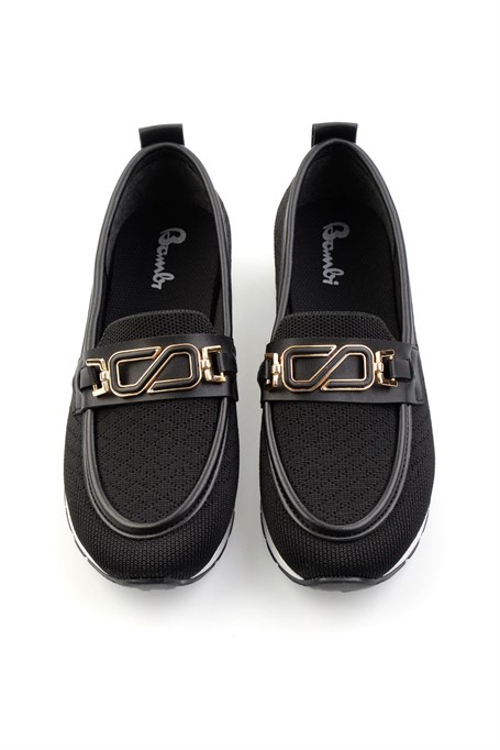 Siyah  Kadın Loafer Ayakkabı K01311000482