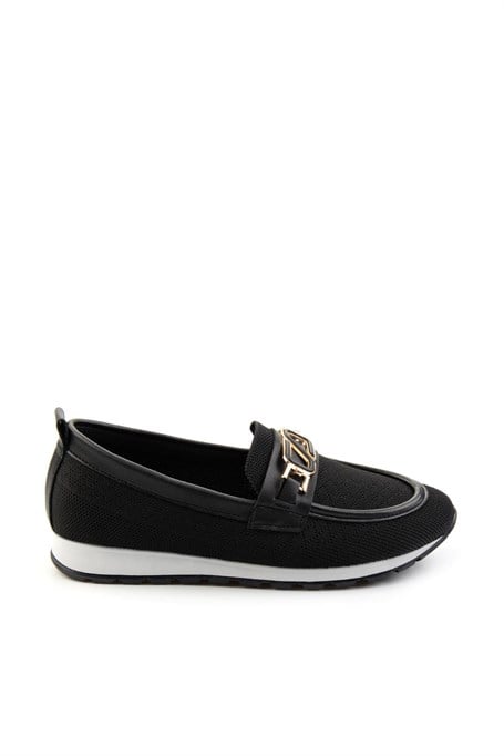 Siyah  Kadın Loafer Ayakkabı K01311000482
