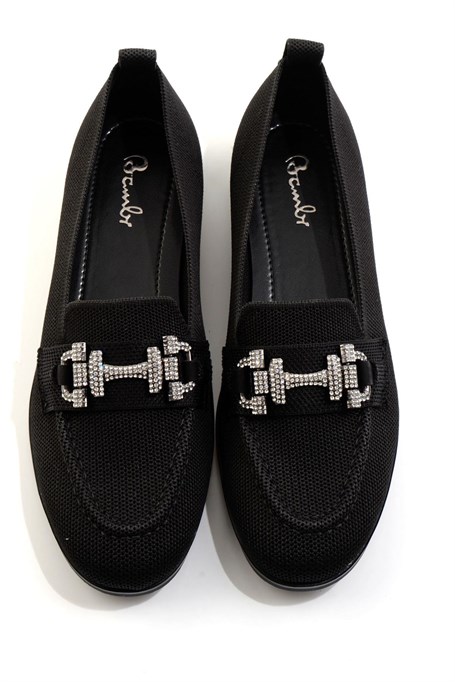 Siyah  Kadın Loafer Ayakkabı K01327022282