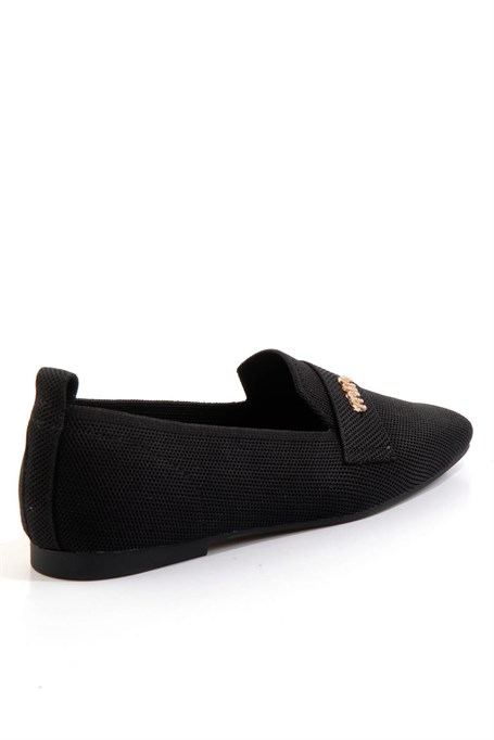 Siyah  Kadın Loafer Ayakkabı K01327023382