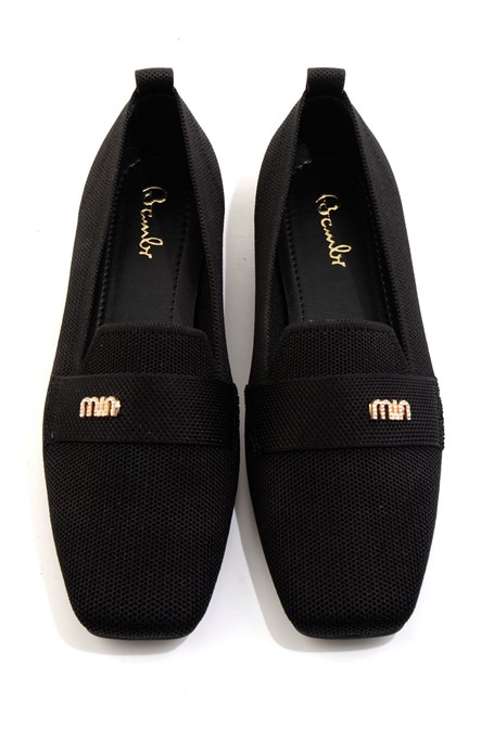 Siyah  Kadın Loafer Ayakkabı K01327023382
