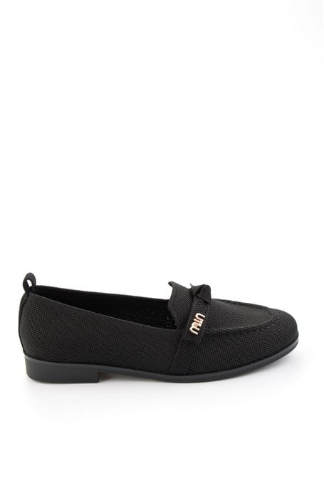 Siyah  Kadın Loafer Ayakkabı K01327025182