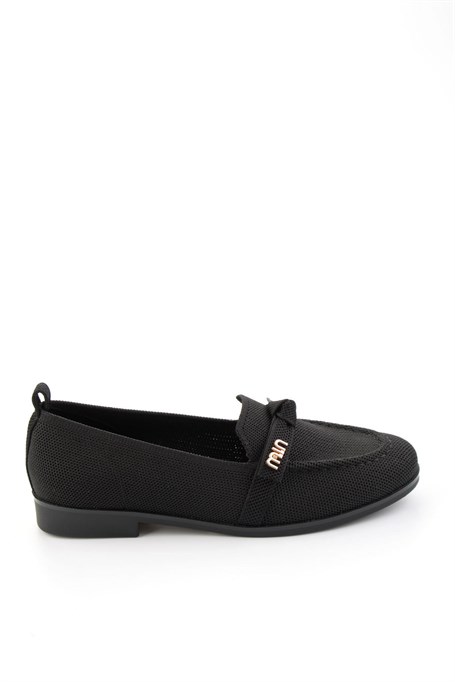 Siyah  Kadın Loafer Ayakkabı K01327025182