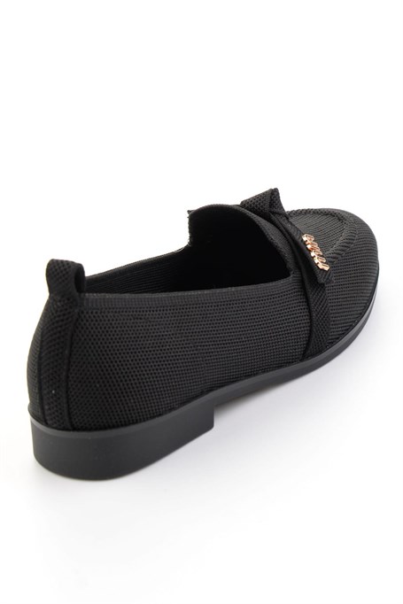 Siyah  Kadın Loafer Ayakkabı K01327025182