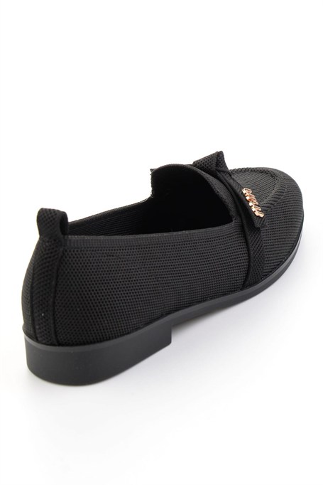 Siyah  Kadın Loafer Ayakkabı K01327025182