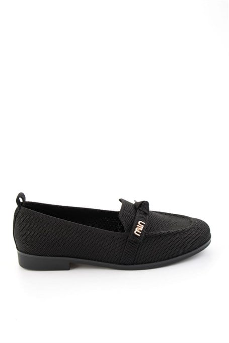 Siyah  Kadın Loafer Ayakkabı K01327025182