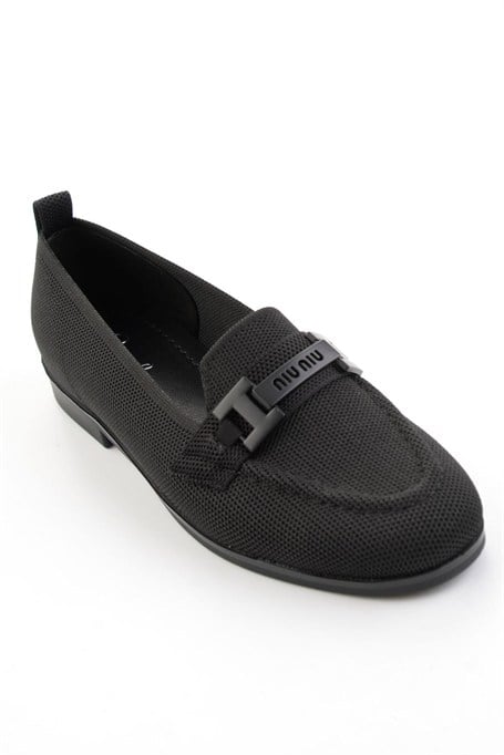 Siyah  Kadın Loafer Ayakkabı K01327025282