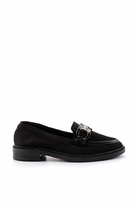 Siyah  Kadın Loafer Ayakkabı K01362245682