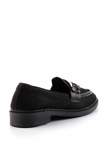 Siyah  Kadın Loafer Ayakkabı K01362245682