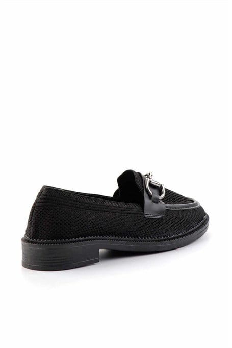 Siyah  Kadın Loafer Ayakkabı K01362245882