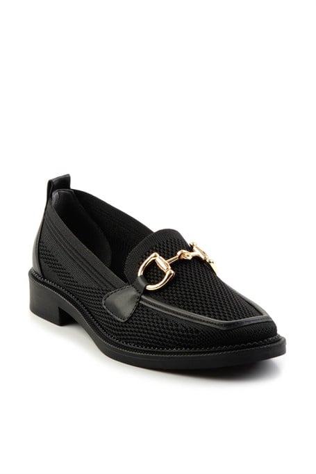 Siyah  Kadın Loafer Ayakkabı K01474111182