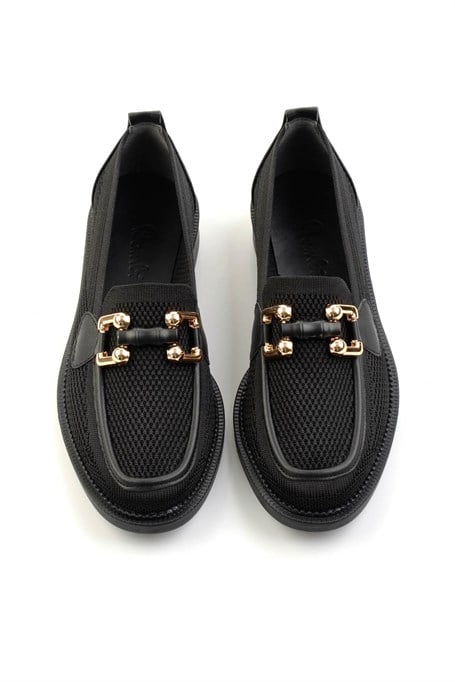 Siyah  Kadın Loafer Ayakkabı K01474222282