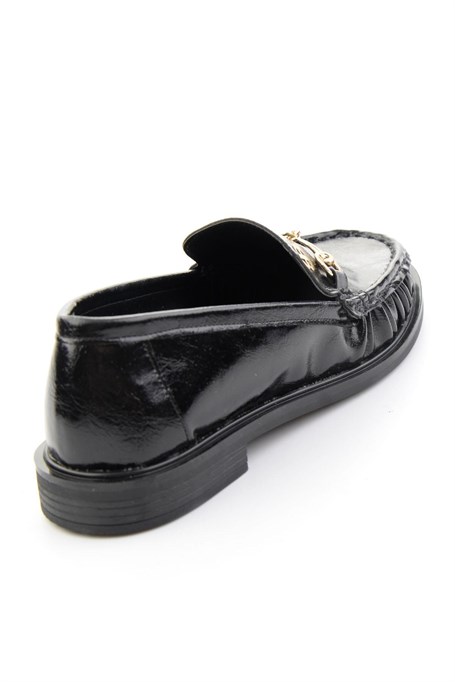 Siyah  Kadın Loafer Ayakkabı K01503520942