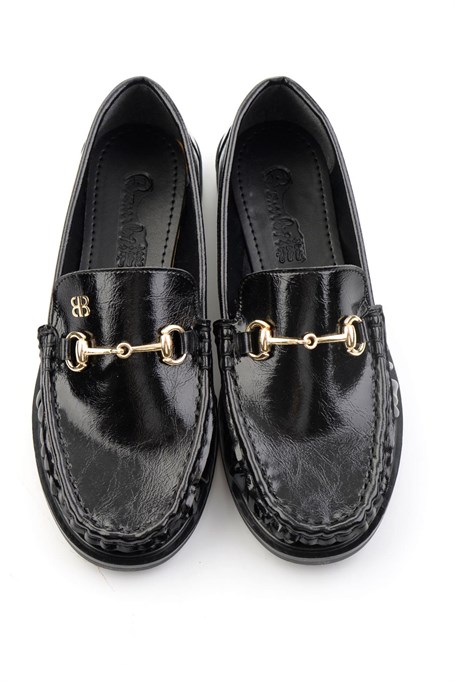 Siyah  Kadın Loafer Ayakkabı K01503520942