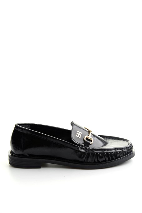 Siyah  Kadın Loafer Ayakkabı K01503520942