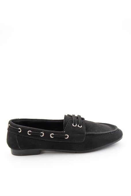 Siyah  Kadın Loafer Ayakkabı K01503727572