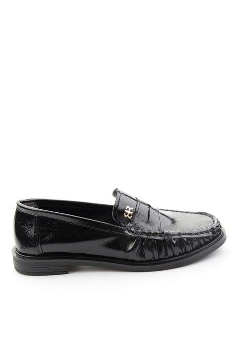 Siyah  Kadın Loafer Ayakkabı K01503728342