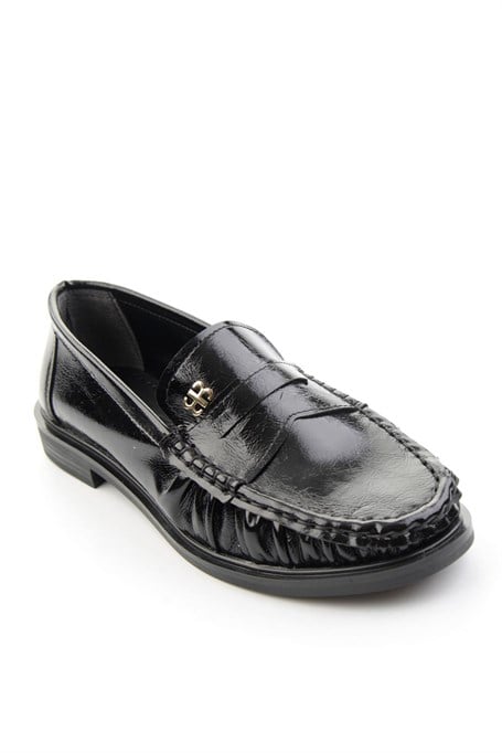 Siyah  Kadın Loafer Ayakkabı K01503728342