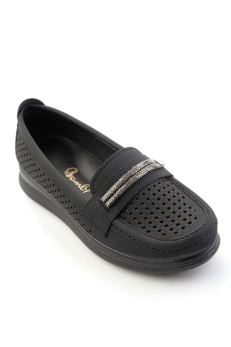 Siyah  Kadın Loafer Ayakkabı K01536104537
