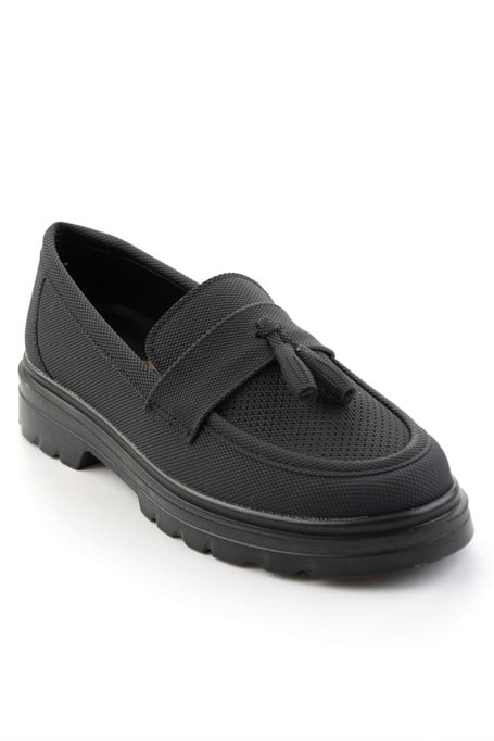 Siyah  Kadın Loafer Ayakkabı K01536105137