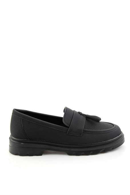 Siyah  Kadın Loafer Ayakkabı K01536105137