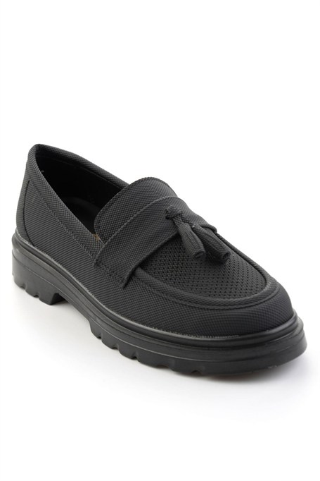 Siyah  Kadın Loafer Ayakkabı K01536105137
