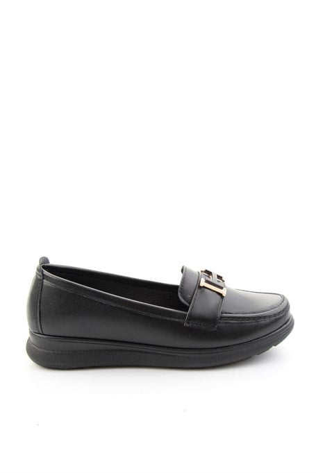 Siyah  Kadın Loafer Ayakkabı K01536105909
