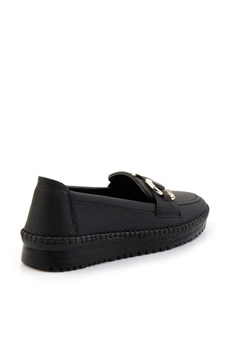Siyah  Kadın Loafer Ayakkabı K01536194009