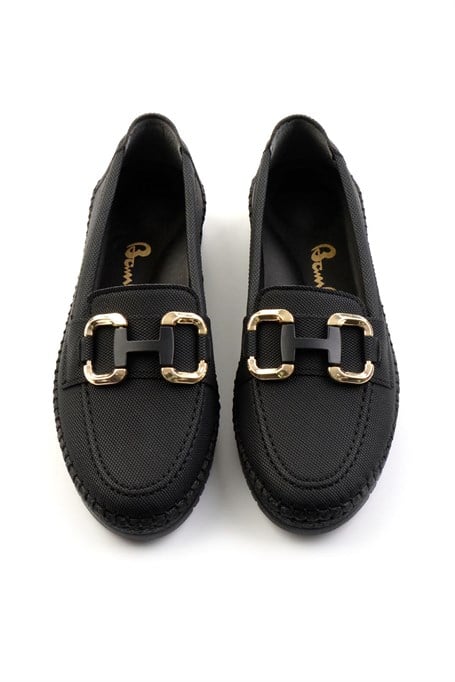 Siyah  Kadın Loafer Ayakkabı K01536194009