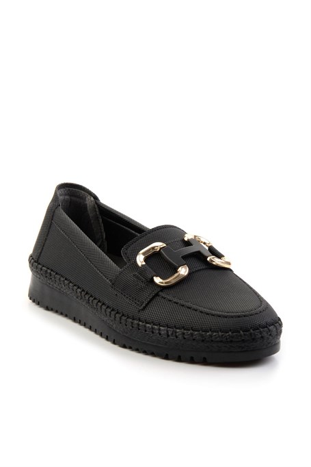 Siyah  Kadın Loafer Ayakkabı K01536194009