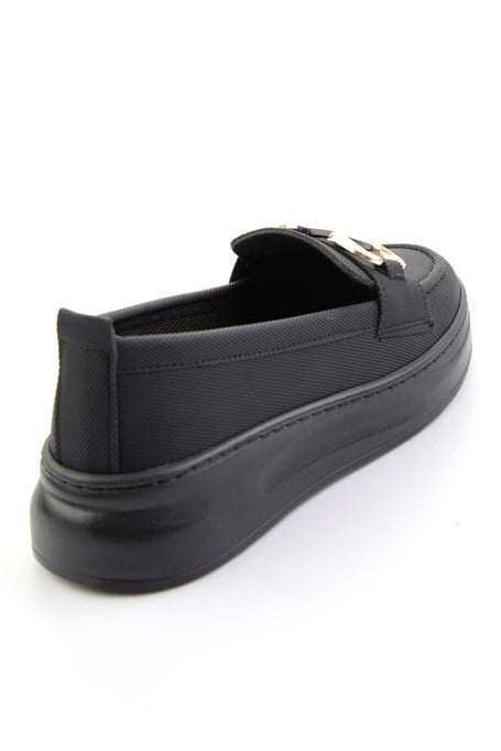 Siyah  Kadın Loafer Ayakkabı K01536194509
