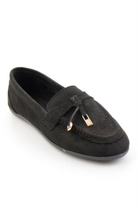 Siyah  Kadın Loafer Ayakkabı K01542380572