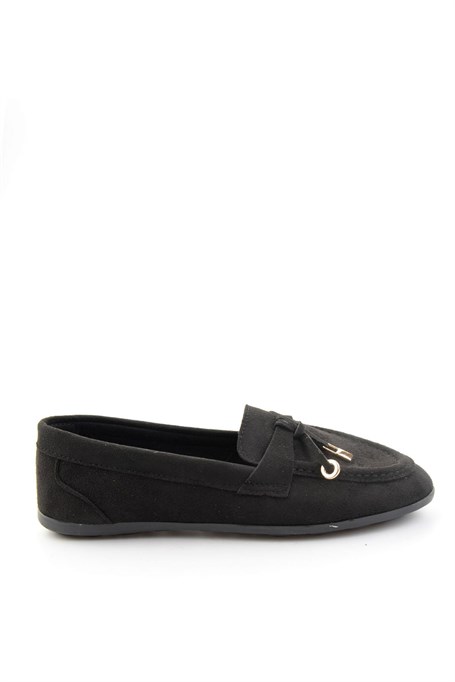 Siyah  Kadın Loafer Ayakkabı K01542380572