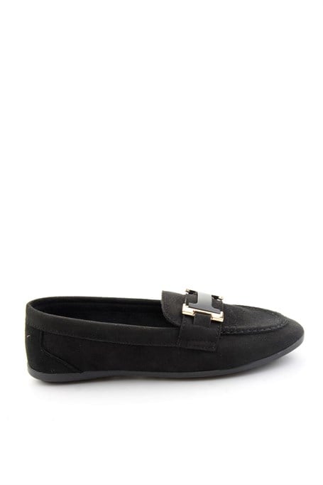 Siyah  Kadın Loafer Ayakkabı K01542380672