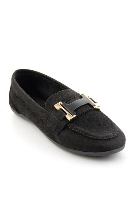 Siyah  Kadın Loafer Ayakkabı K01542380672