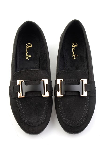 Siyah  Kadın Loafer Ayakkabı K01542380672